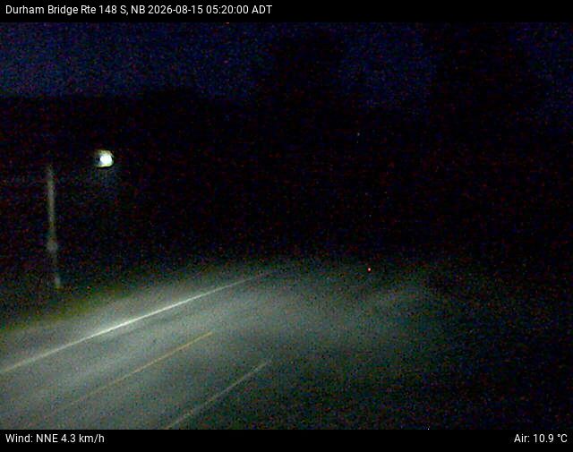 Web Cam image of Durham Bridge (NB Highway 148)
