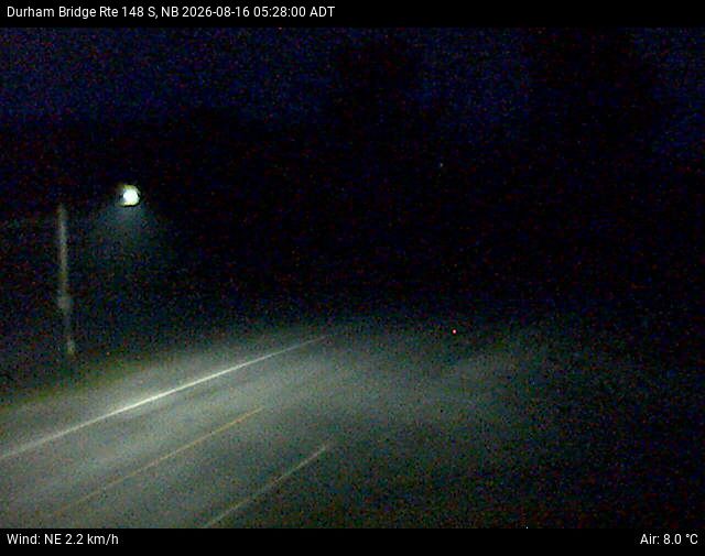 Web Cam image of Durham Bridge (NB Highway 148)
