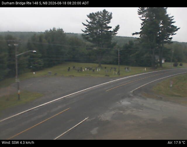 Web Cam image of Durham Bridge (NB Highway 148)