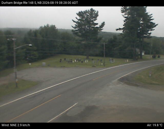 Web Cam image of Durham Bridge (NB Highway 148)