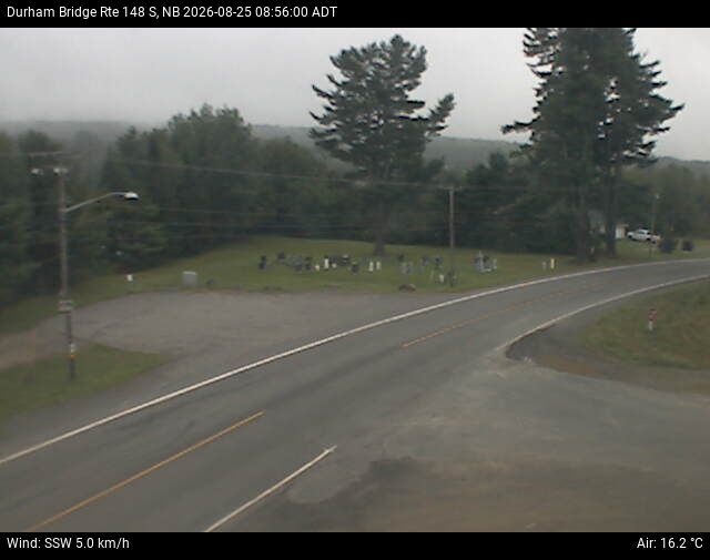 Web Cam image of Durham Bridge (NB Highway 148)
