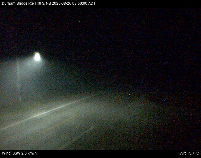 Web Cam image of Durham Bridge (NB Highway 148)