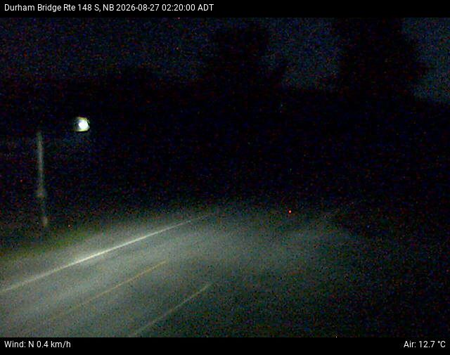 Web Cam image of Durham Bridge (NB Highway 148)