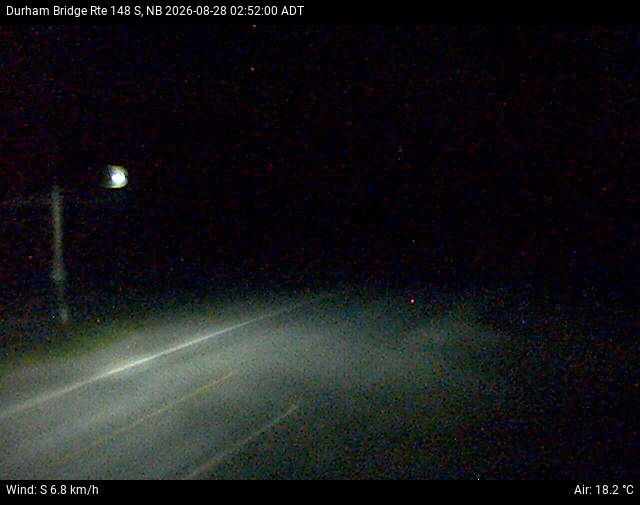Web Cam image of Durham Bridge (NB Highway 148)