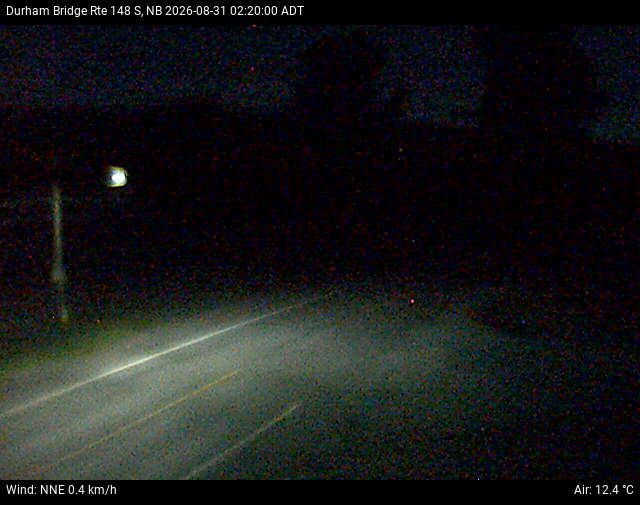 Web Cam image of Durham Bridge (NB Highway 148)
