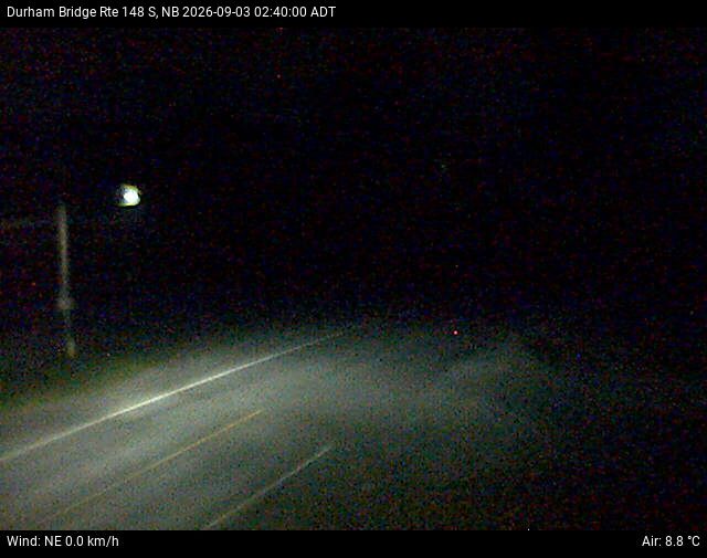 Web Cam image of Durham Bridge (NB Highway 148)