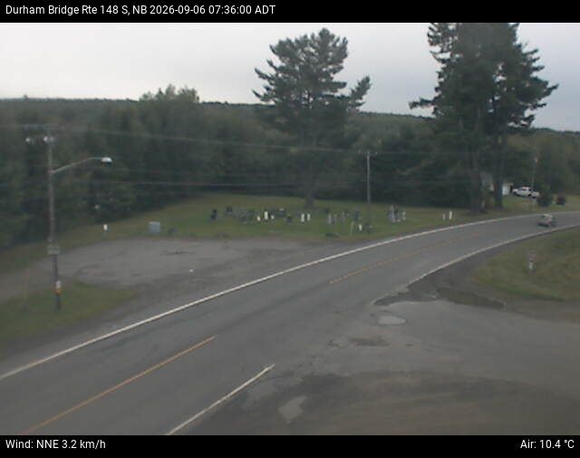 Web Cam image of Durham Bridge (NB Highway 148)