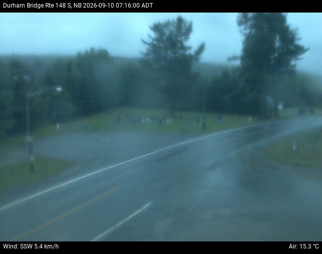Web Cam image of Durham Bridge (NB Highway 148)