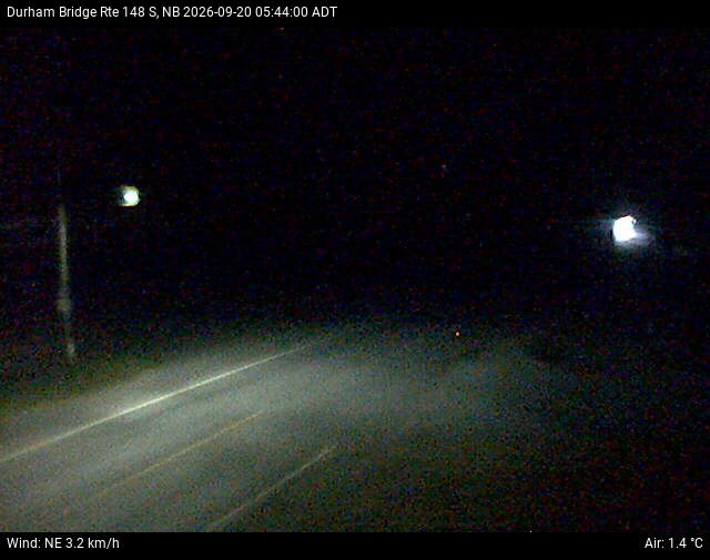 Web Cam image of Durham Bridge (NB Highway 148)