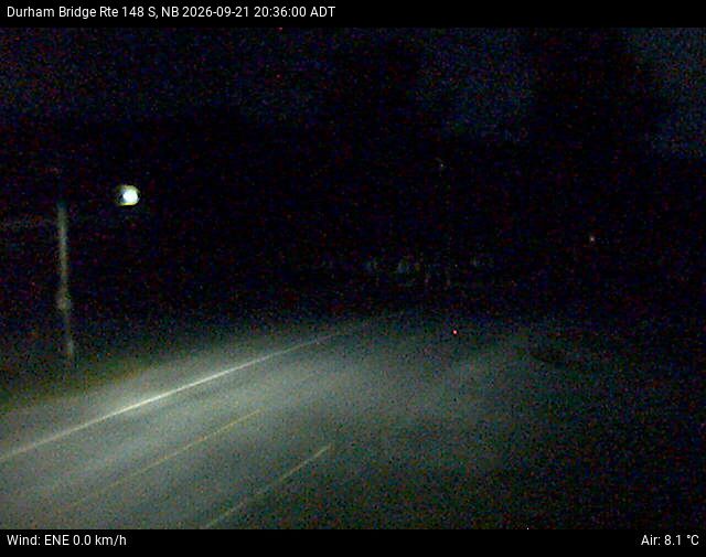 Web Cam image of Durham Bridge (NB Highway 148)