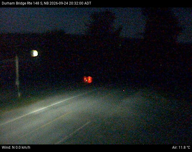 Web Cam image of Durham Bridge (NB Highway 148)