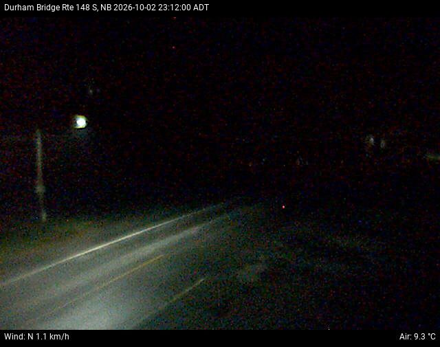 Web Cam image of Durham Bridge (NB Highway 148)