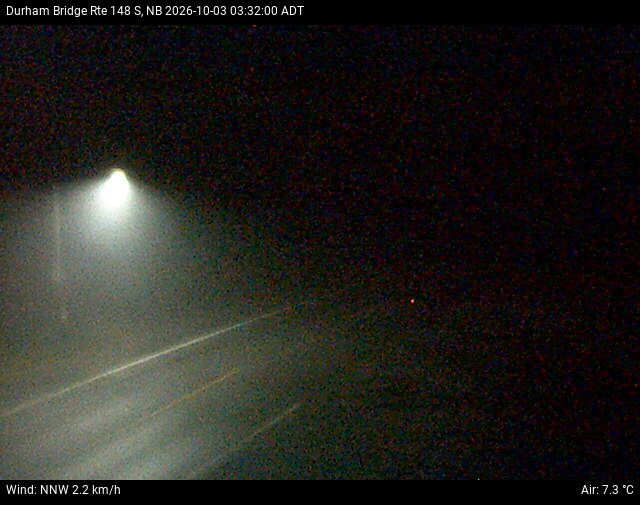 Web Cam image of Durham Bridge (NB Highway 148)