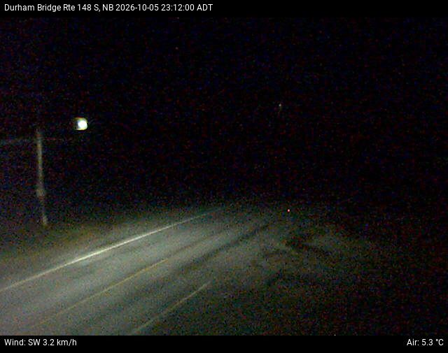 Web Cam image of Durham Bridge (NB Highway 148)