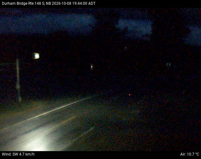 Web Cam image of Durham Bridge (NB Highway 148)