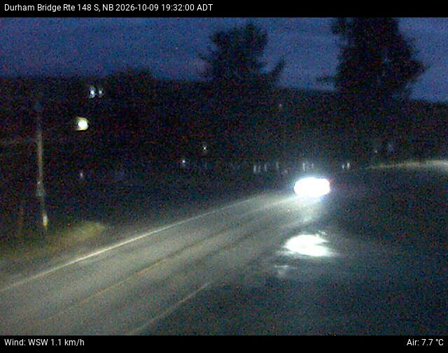 Web Cam image of Durham Bridge (NB Highway 148)