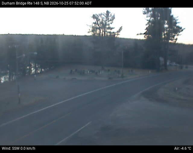 Web Cam image of Durham Bridge (NB Highway 148)