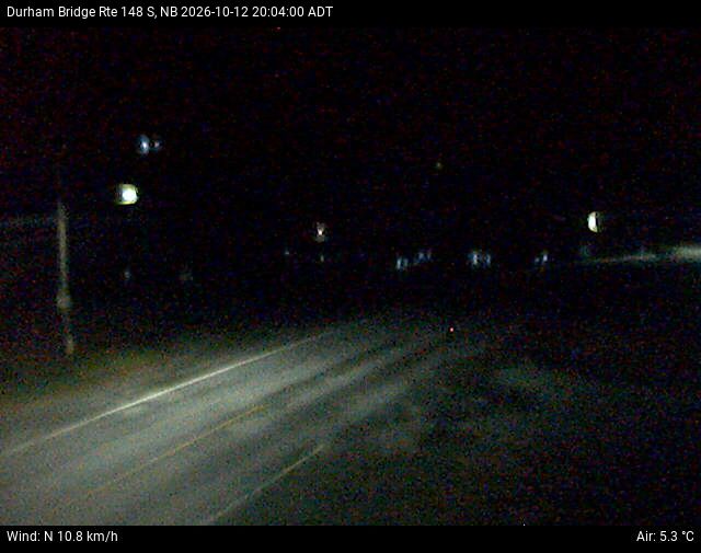 Web Cam image of Durham Bridge (NB Highway 148)