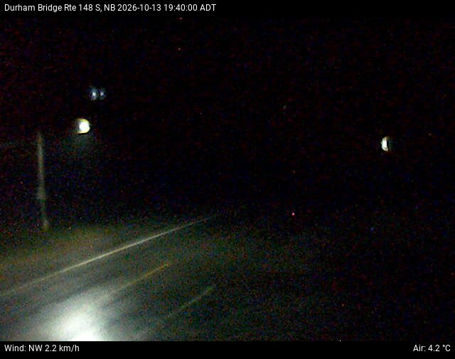 Web Cam image of Durham Bridge (NB Highway 148)
