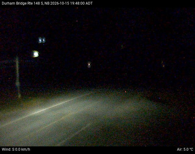 Web Cam image of Durham Bridge (NB Highway 148)
