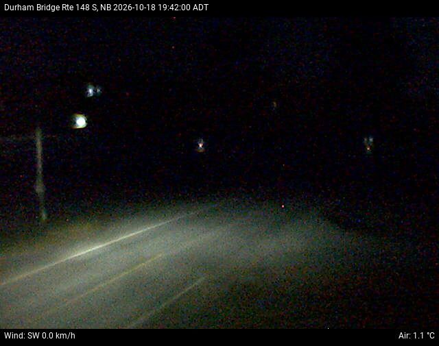 Web Cam image of Durham Bridge (NB Highway 148)