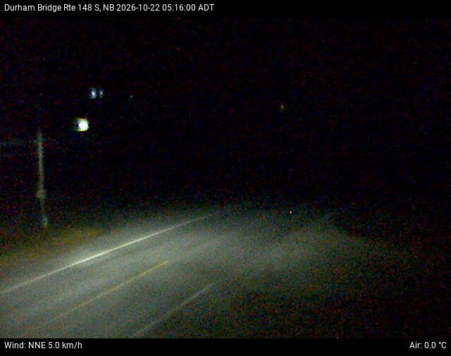 Web Cam image of Durham Bridge (NB Highway 148)