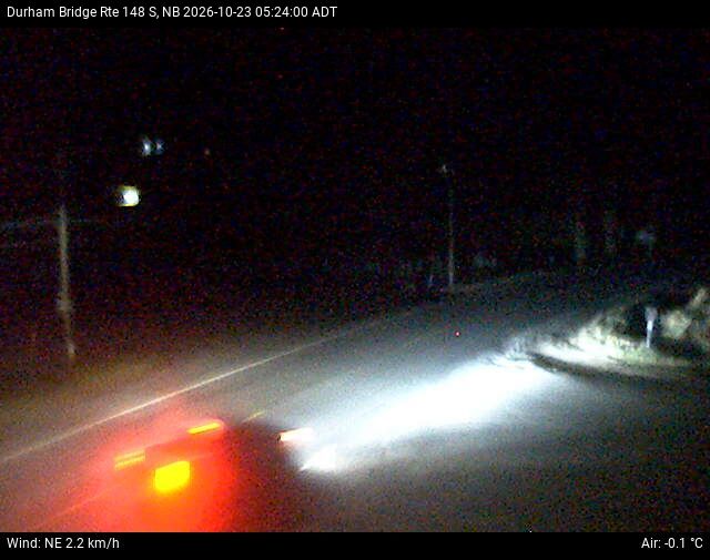 Web Cam image of Durham Bridge (NB Highway 148)