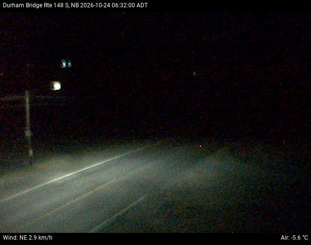 Web Cam image of Durham Bridge (NB Highway 148)