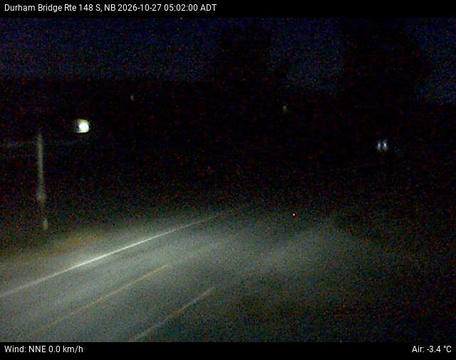 Web Cam image of Durham Bridge (NB Highway 148)