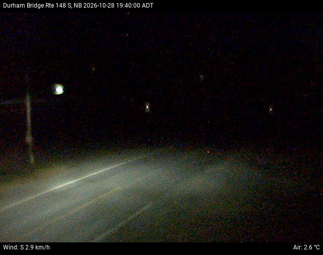 Web Cam image of Durham Bridge (NB Highway 148)