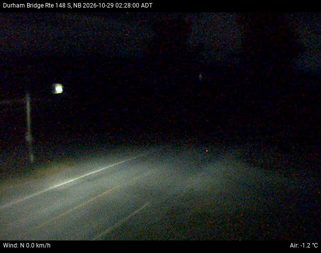 Web Cam image of Durham Bridge (NB Highway 148)