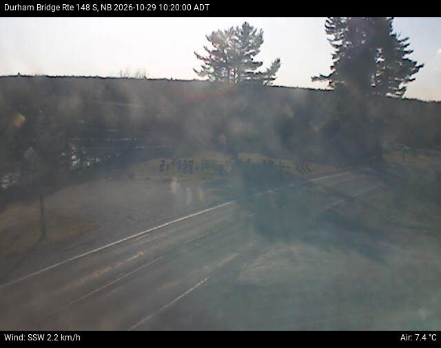 Web Cam image of Durham Bridge (NB Highway 148)