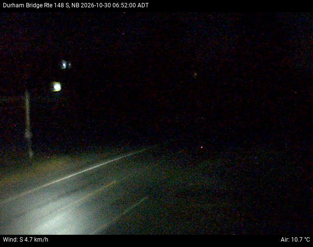 Web Cam image of Durham Bridge (NB Highway 148)
