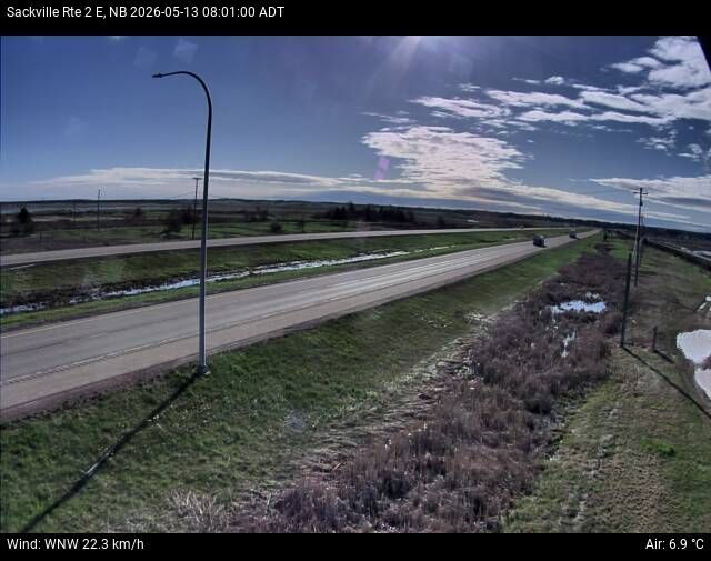 Web Cam image of Sackville (NB Highway 2)