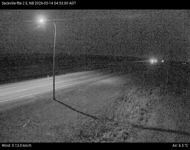 Web Cam image of Sackville (NB Highway 2)