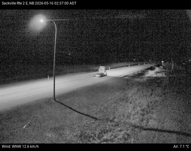 Web Cam image of Sackville (NB Highway 2)
