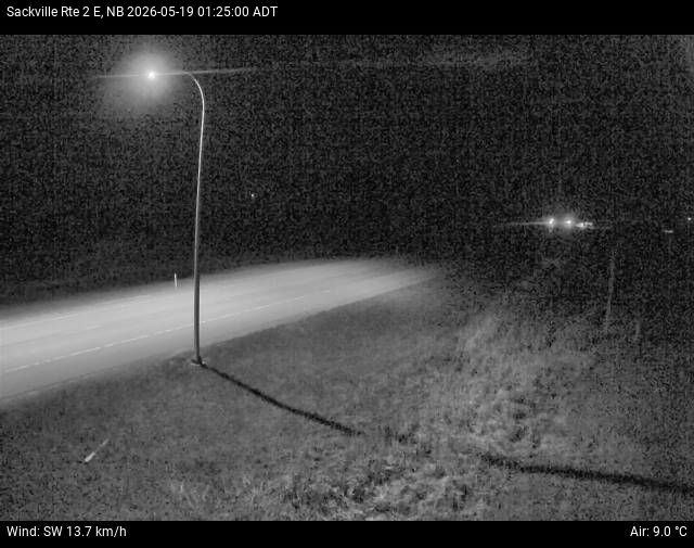 Web Cam image of Sackville (NB Highway 2)