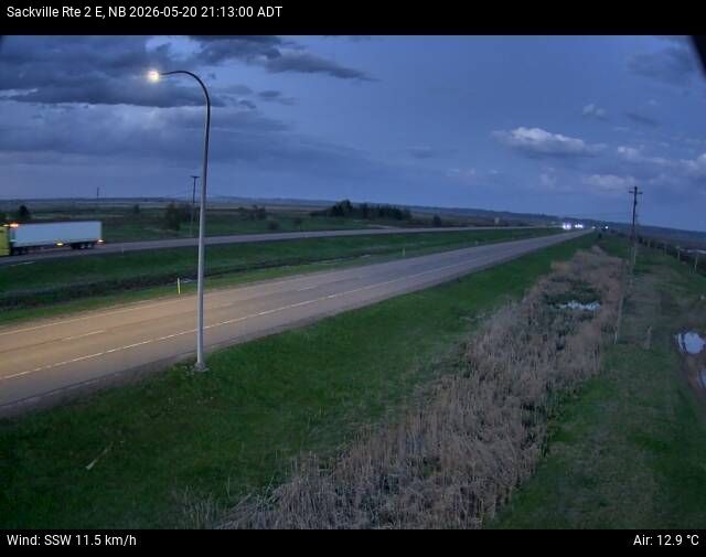 Web Cam image of Sackville (NB Highway 2)