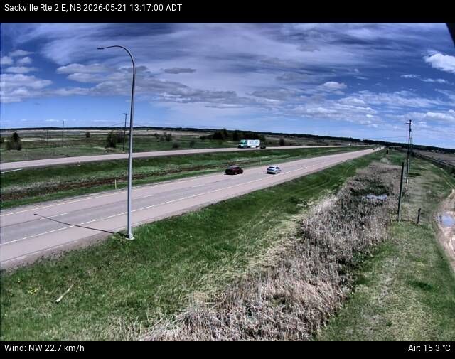 Web Cam image of Sackville (NB Highway 2)