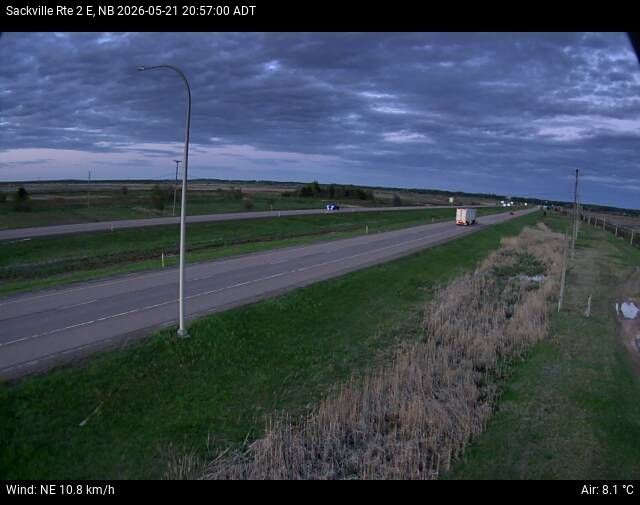 Web Cam image of Sackville (NB Highway 2)