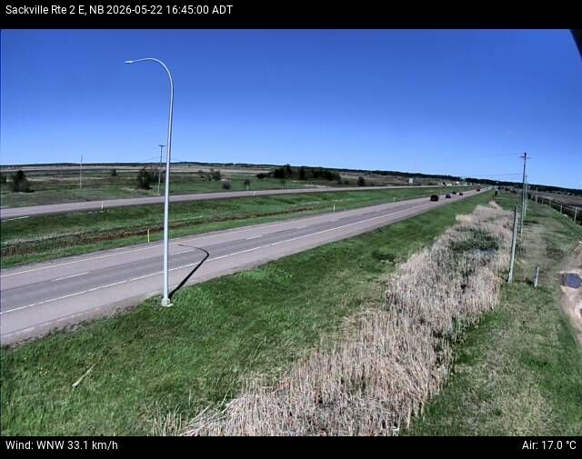 Web Cam image of Sackville (NB Highway 2)