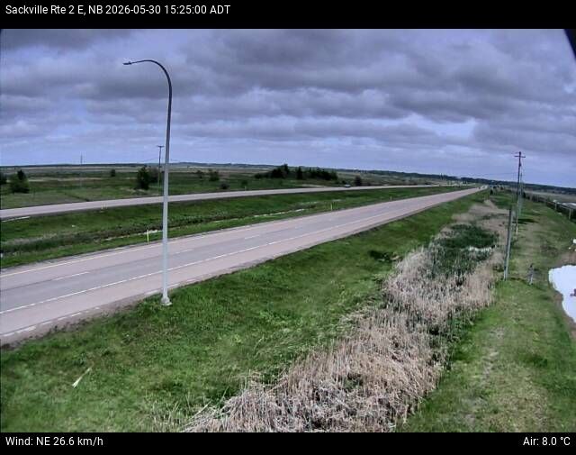 Web Cam image of Sackville (NB Highway 2)