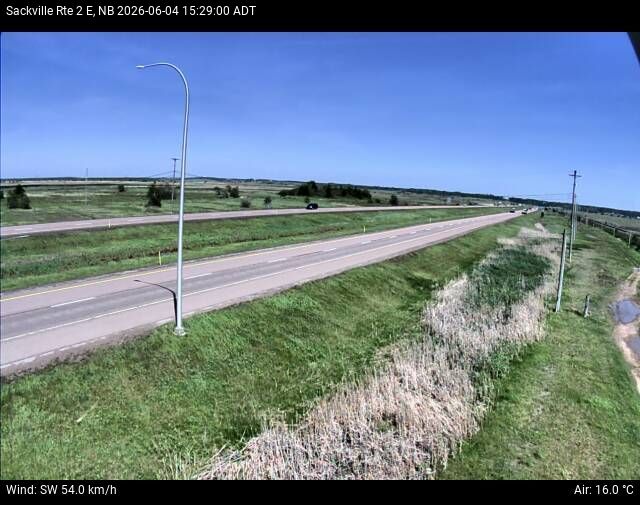 Web Cam image of Sackville (NB Highway 2)