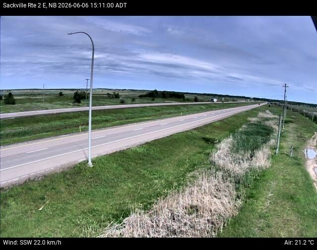 Web Cam image of Sackville (NB Highway 2)