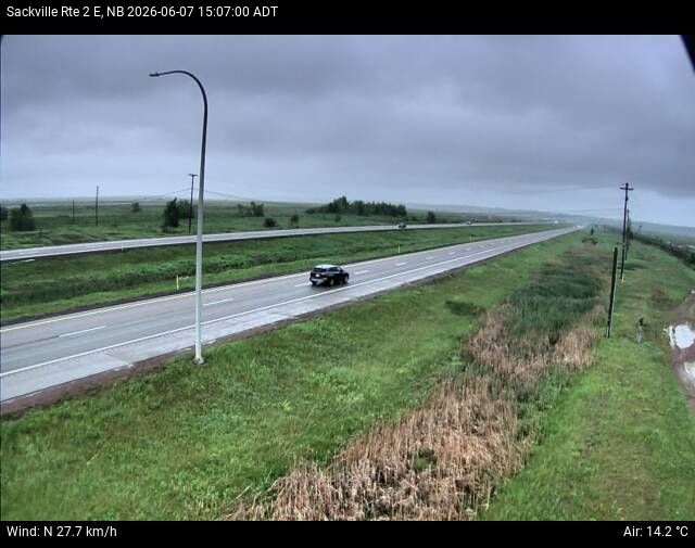 Web Cam image of Sackville (NB Highway 2)