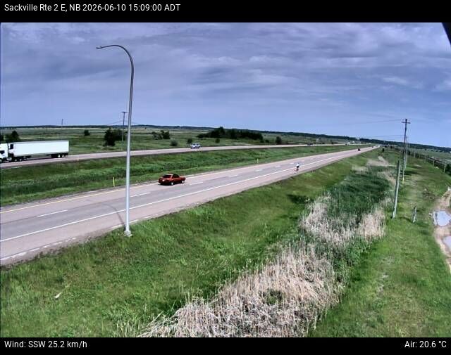 Web Cam image of Sackville (NB Highway 2)
