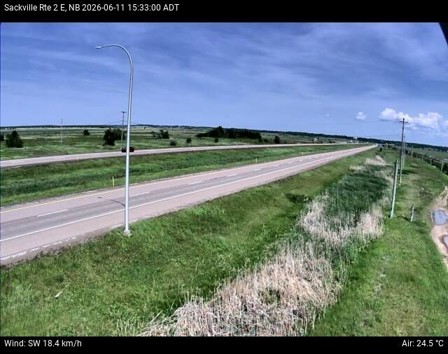 Web Cam image of Sackville (NB Highway 2)