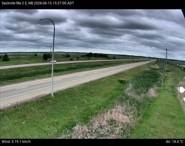 Web Cam image of Sackville (NB Highway 2)