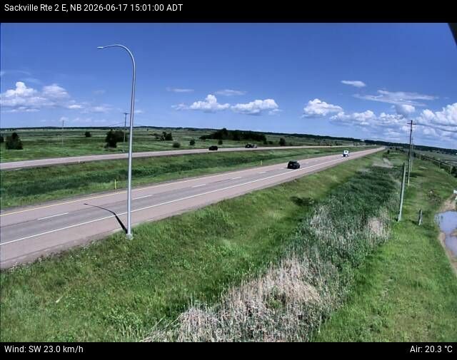 Web Cam image of Sackville (NB Highway 2)