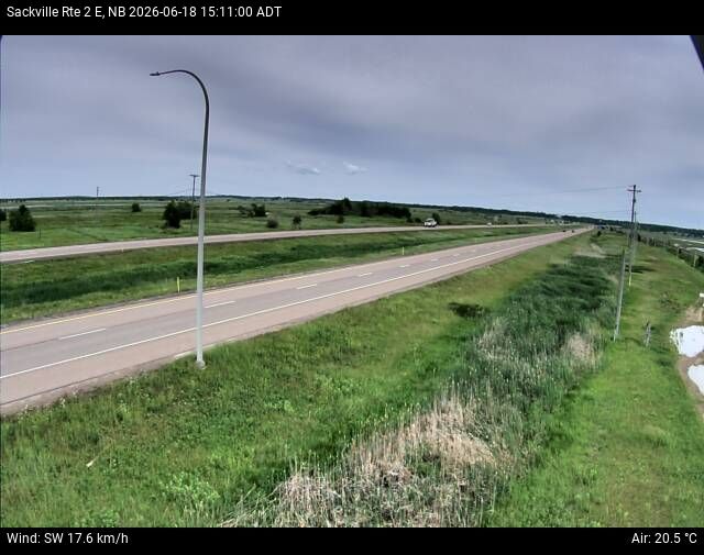 Web Cam image of Sackville (NB Highway 2)